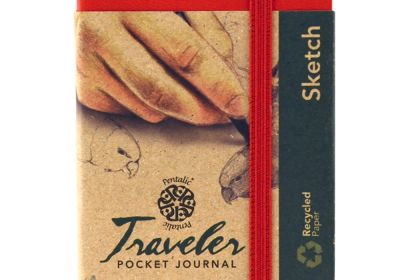 Pentalic Traveler Sketch 4x6 Red