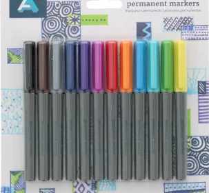 Art Advantage Permanent Marker Set 12