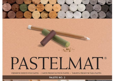 Pastelmat 9.5 x 12 Palette No. 2 w/Glassine