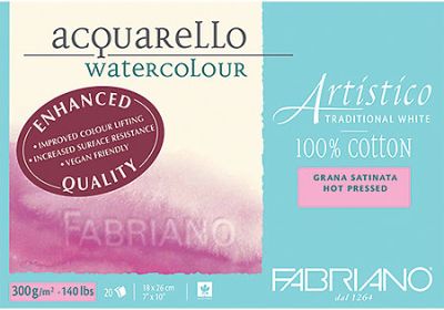 Artistico 100% Cotton 140 lb. HP 9 x 12 TW Block