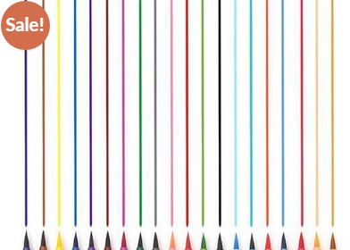 Bienfang Watercolor Brush Pen Cadmium Red Hue