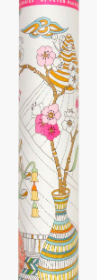 Gold Foil, Coloring Poster-Cherry Blossoms