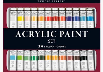 Artist's Watercolor Paint Set 24 0.4 fl. oz.