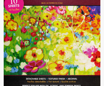 Canvas Paper Pad 9 x 12