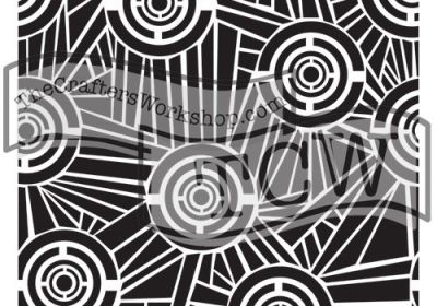 TCW Mini Aboriginal 6 x 6 Stencil