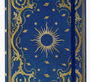 Essentials Celestial Dot Matrix Notebook Size A5