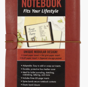 Burgundy Voyager Notebook