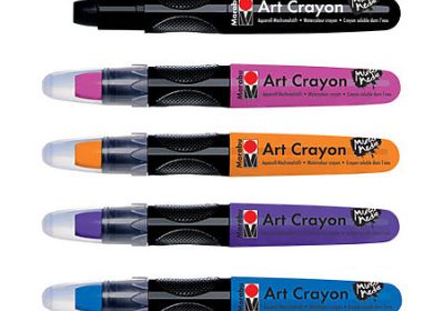 Marabu art crayon 082 Silver Plate