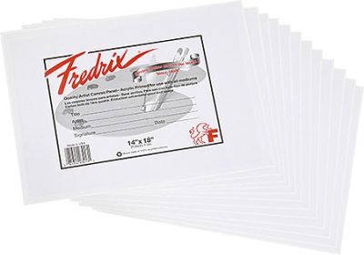 Fredrix 9x12 Canvas Panels 3 pack