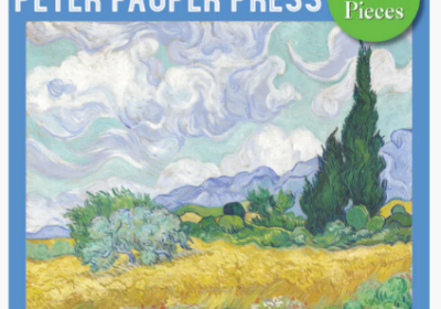 Puzzle Wheat Fields with Cypresses 1000 Pieces