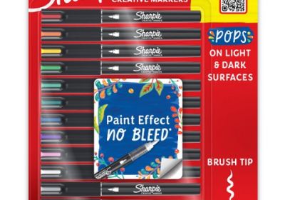Sharpie Acrylic Marker Set 12-Brush Tip