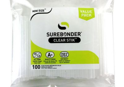 Surebonder Clear Glue Stik Mini-100 pk