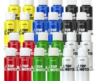 DecoArt Top Notch Brights Set 12, 2 oz. Bottles