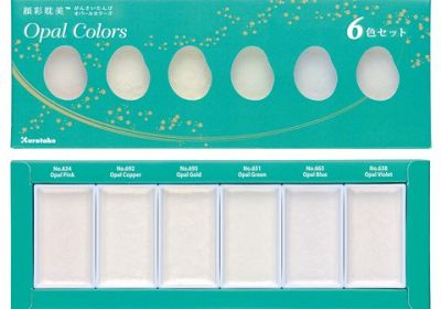 Gansai Tambi Opal Colors 6 set