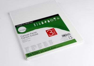 Daler Rowney Canvas Panels 3 pack 16 x 20