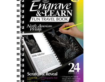 Engrave & learn North American Wildlife