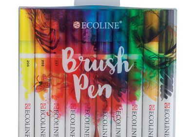Ecolinebrush pen 15pc Set