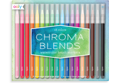 Ooly Chroma Blends W/C Markers 18 Colors