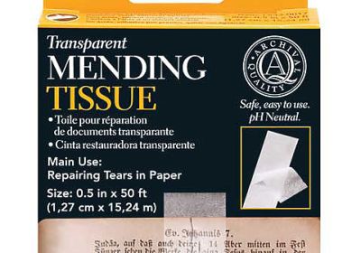 Archival Mending Tissue