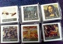 Mercur Famous Paintings Erasers