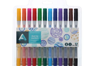 Dual Tip Marker Sets, 24-Marker Set