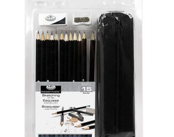 R&L 15 piece sketching art set