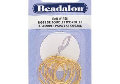 Gold Ear wire loops