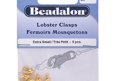 Gold lobster clasp