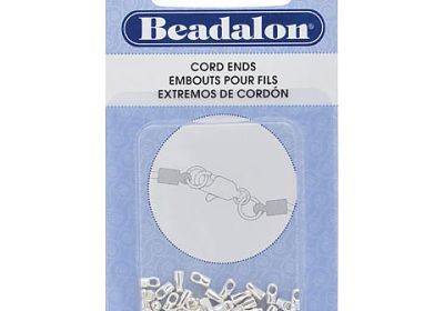 Silver cord end 1.5 mm