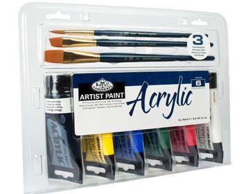 Acrylic 6 Set 3 Brush
