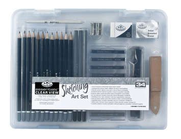 R&L Essentials Sketching Art Set 34 piece