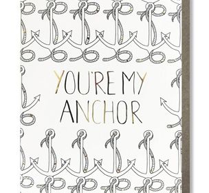 Coloring Card-You're My Anchor