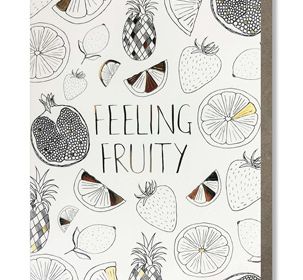 Coloring Card-Feeling Fruity