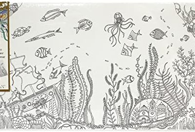 Johanna Basford Coloring Canvas Lost Ocean 12 x 24