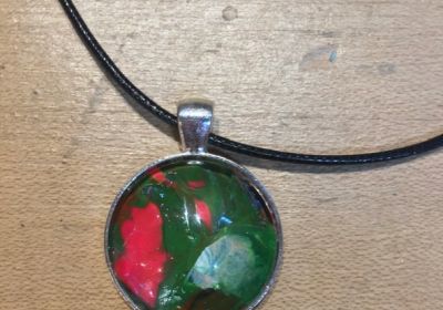 Acrylic Pour Necklace-18