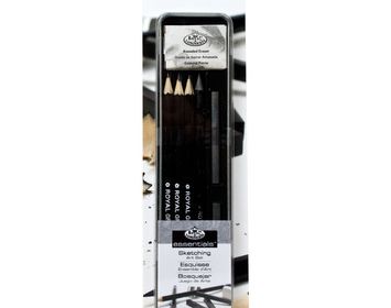 R&L 8 piece Sketching Tin Set