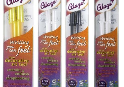 Glaze 2 Pen Pk Orange