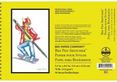 Pen Sketcher Pad 5.5 x 8.5 50 Shts