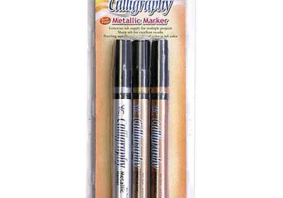 YC Calligraphy Metallic Marker 3 set