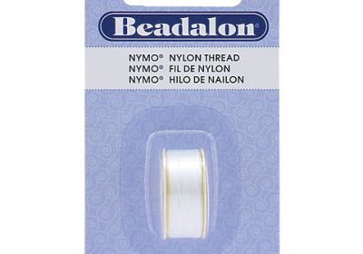 Beadalon Black Nylon.3mm Thread