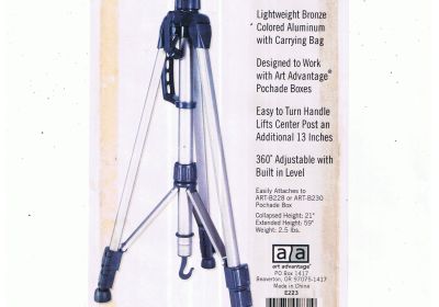 Art Advantage aluminum pochade box easel