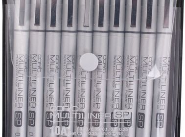 Copic Multiliner SP Set of 10 Black
