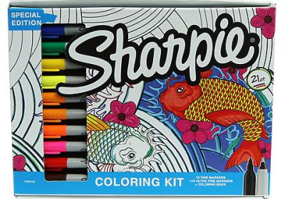 Sharpie Coloring Kit
