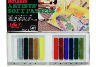 Holbein Artists' Soft Pastels 12 Set