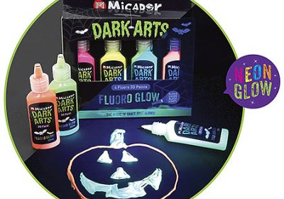 Micador Neon Glow Set of 4 Paints