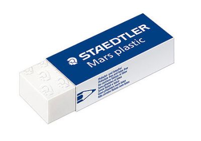 Mars Wht Plastic Eraser