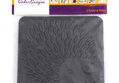 Rubbing Plates-Forest Friends 6 Set