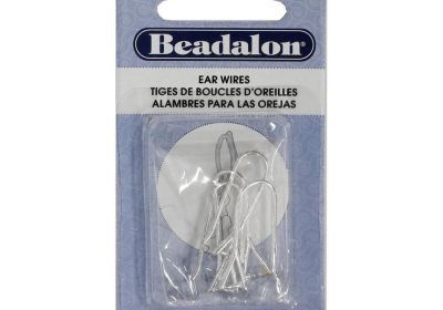 Silver Plated Large Ear Wire